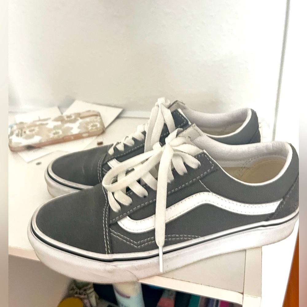 Old Skool Vans | Grey